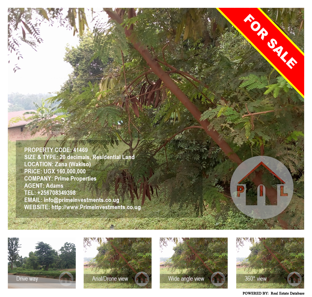 Residential Land  for sale in Zana Wakiso Uganda, code: 41469