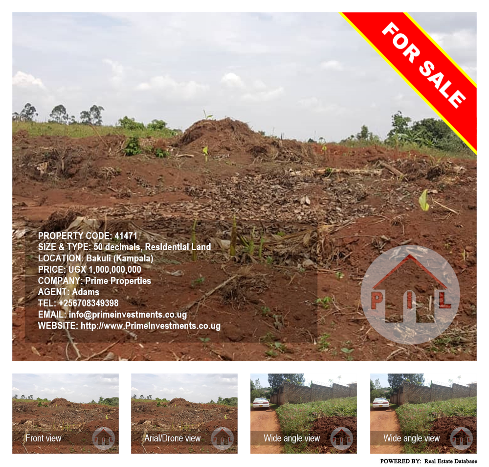 Residential Land  for sale in Bakuli Kampala Uganda, code: 41471
