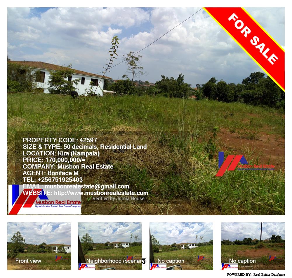 Residential Land  for sale in Kira Kampala Uganda, code: 42597