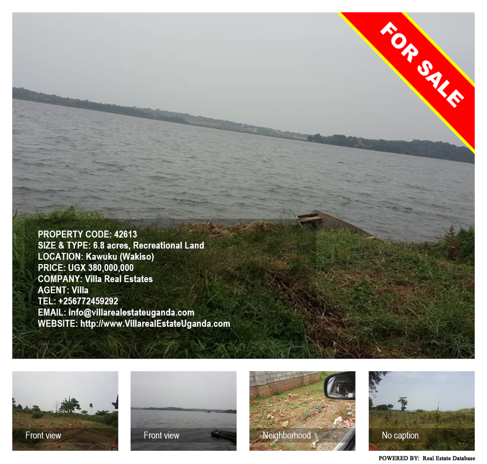 Recreational Land  for sale in Kawuku Wakiso Uganda, code: 42613