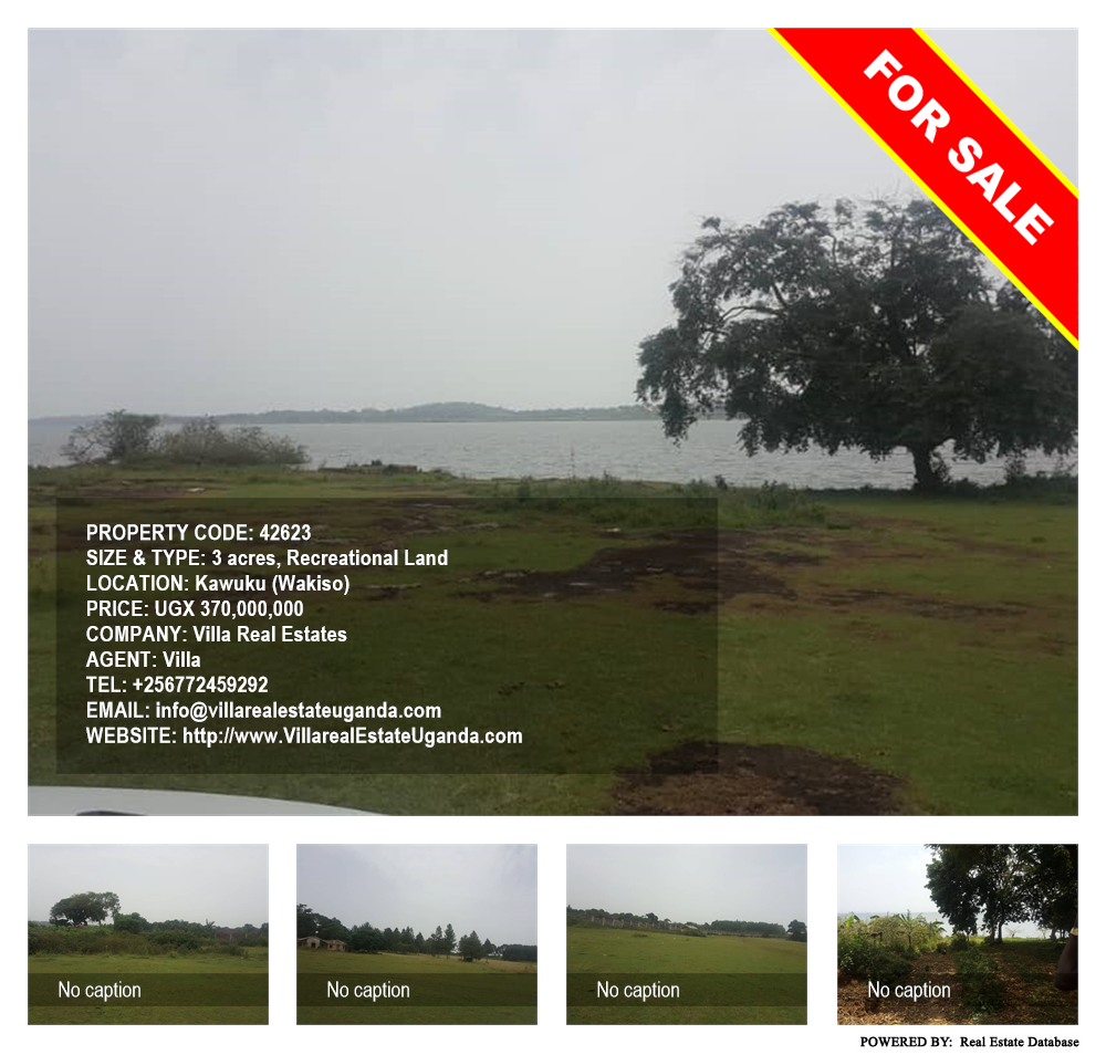 Recreational Land  for sale in Kawuku Wakiso Uganda, code: 42623