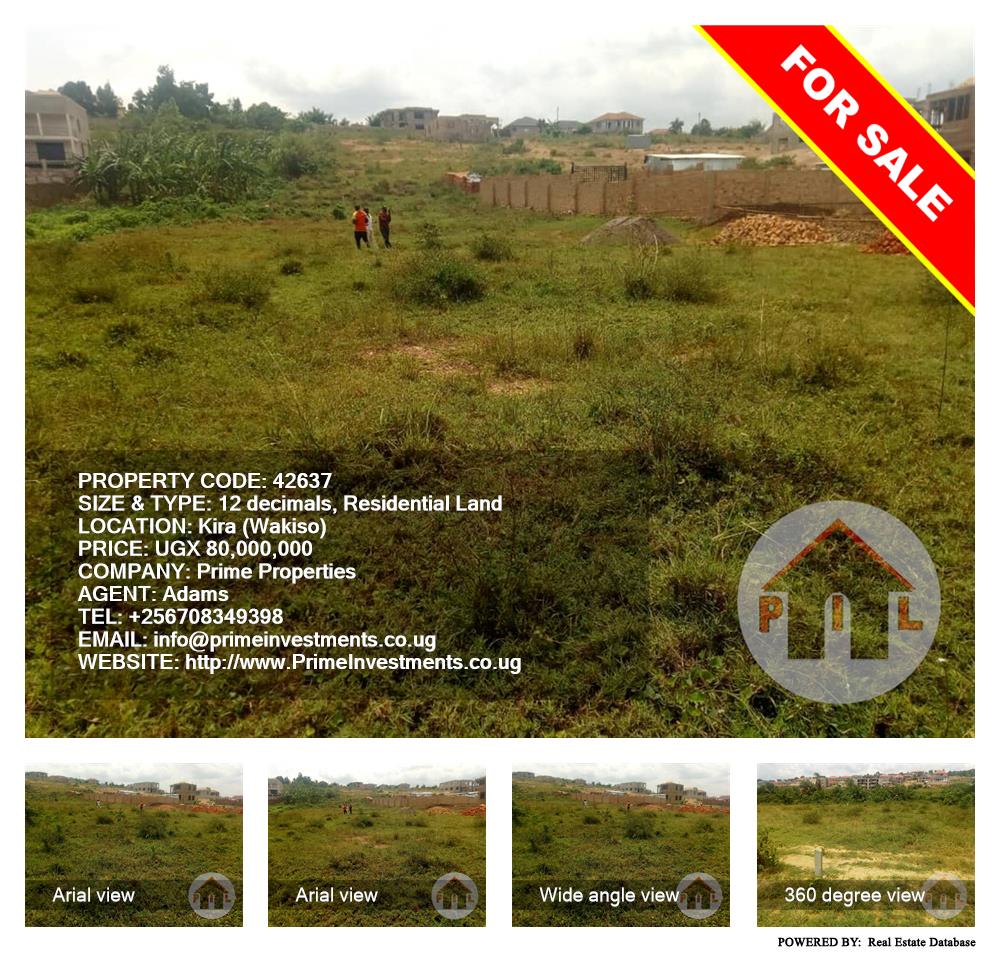 Residential Land  for sale in Kira Wakiso Uganda, code: 42637