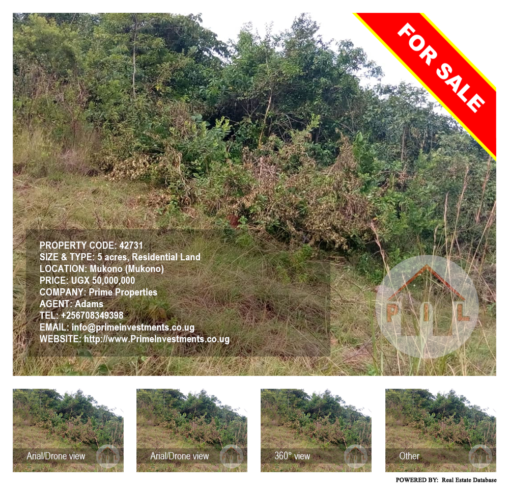 Residential Land  for sale in Mukono Mukono Uganda, code: 42731