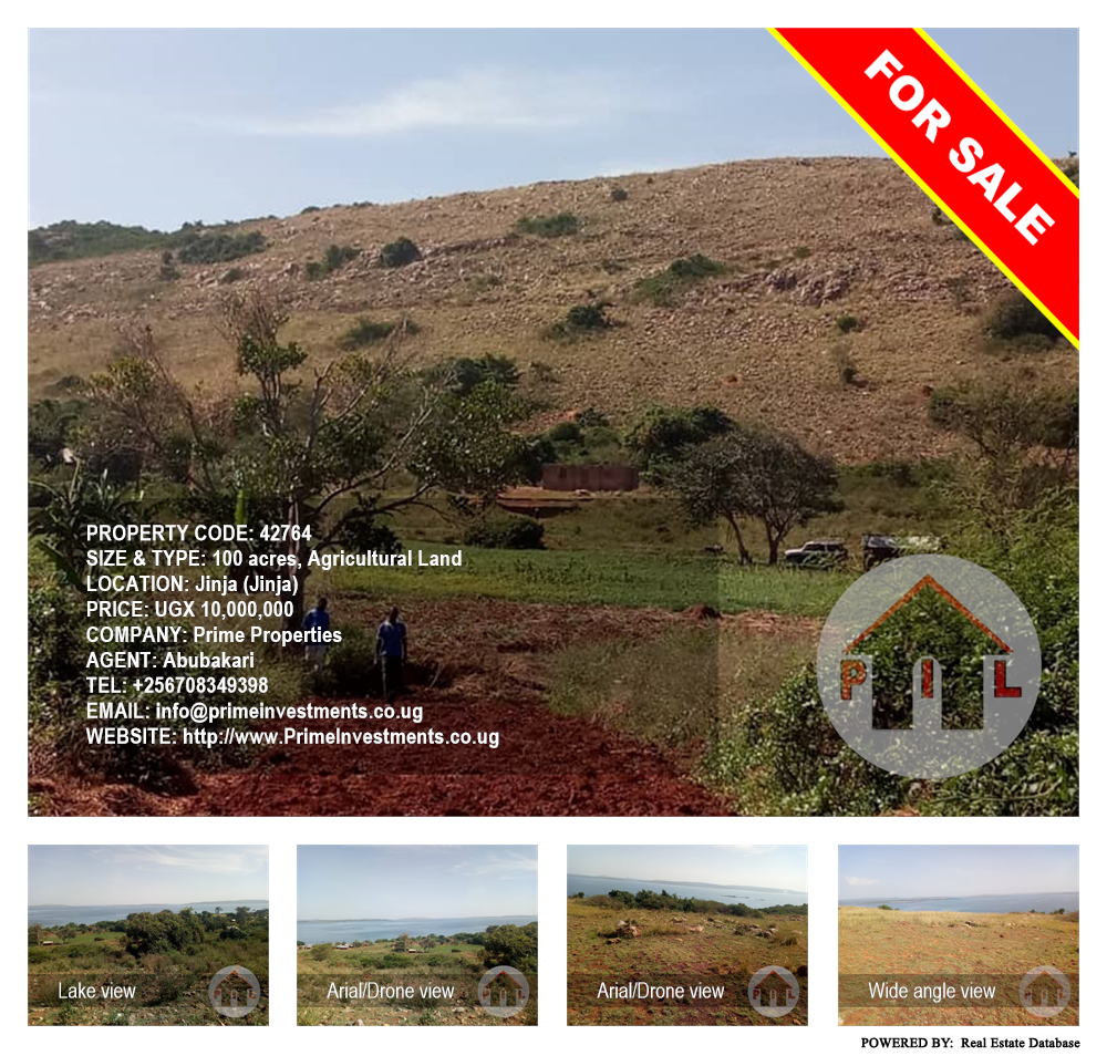 Agricultural Land  for sale in Jinja Jinja Uganda, code: 42764
