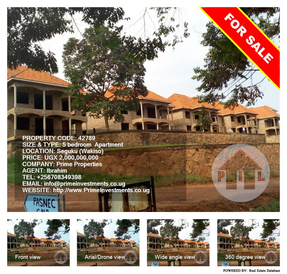 5 bedroom Apartment  for sale in Seguku Wakiso Uganda, code: 42789
