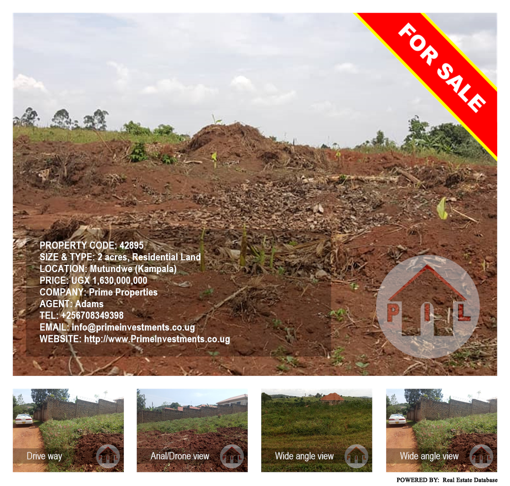 Residential Land  for sale in Mutundwe Kampala Uganda, code: 42895