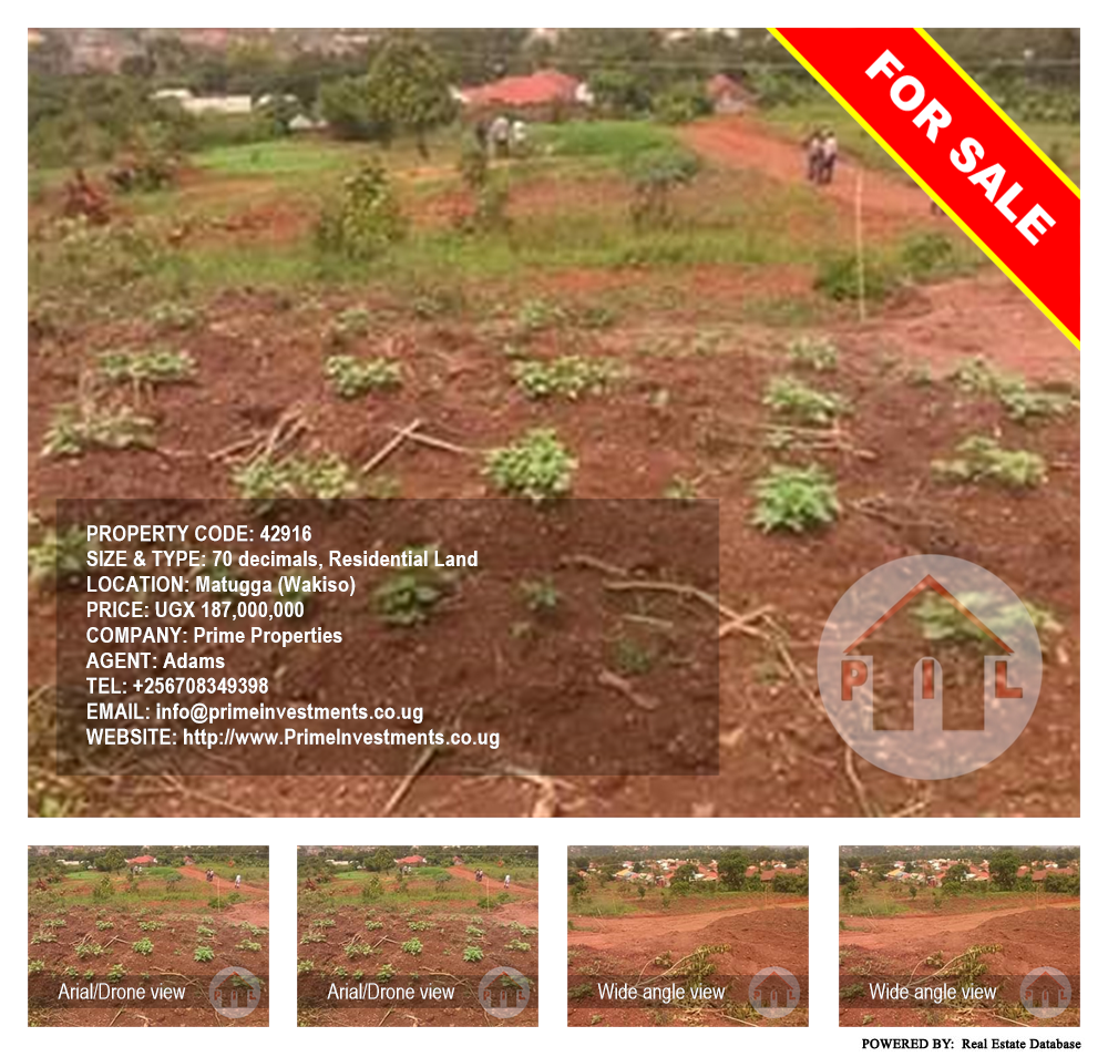 Residential Land  for sale in Matugga Wakiso Uganda, code: 42916