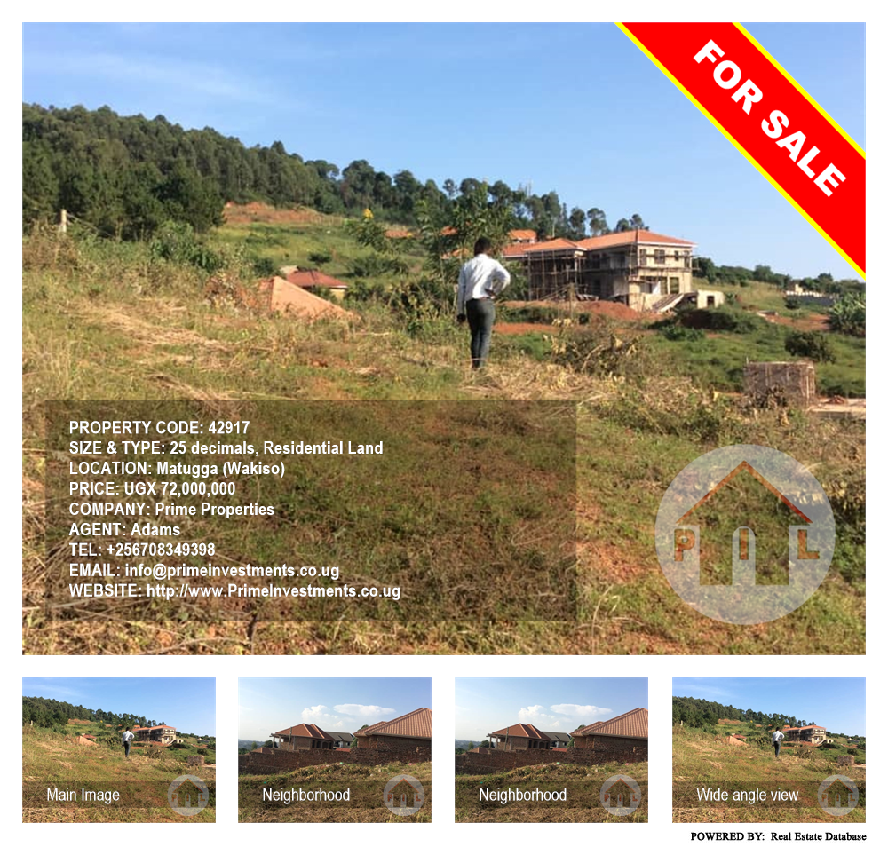 Residential Land  for sale in Matugga Wakiso Uganda, code: 42917