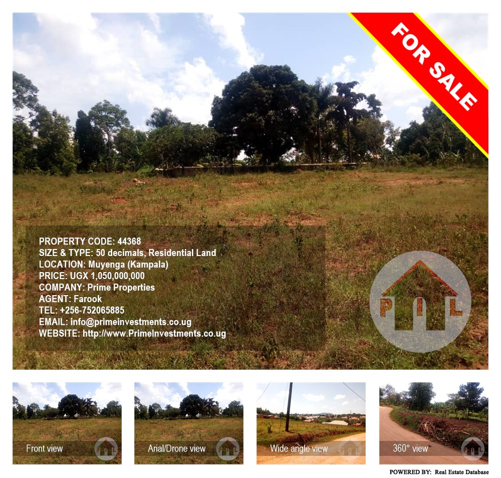 Residential Land  for sale in Muyenga Kampala Uganda, code: 44368