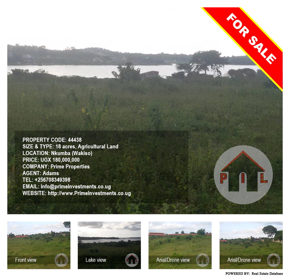 Agricultural Land  for sale in Nkumba Wakiso Uganda, code: 44438