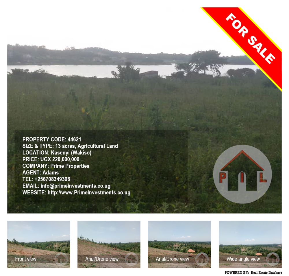 Agricultural Land  for sale in Kasenyi Wakiso Uganda, code: 44621