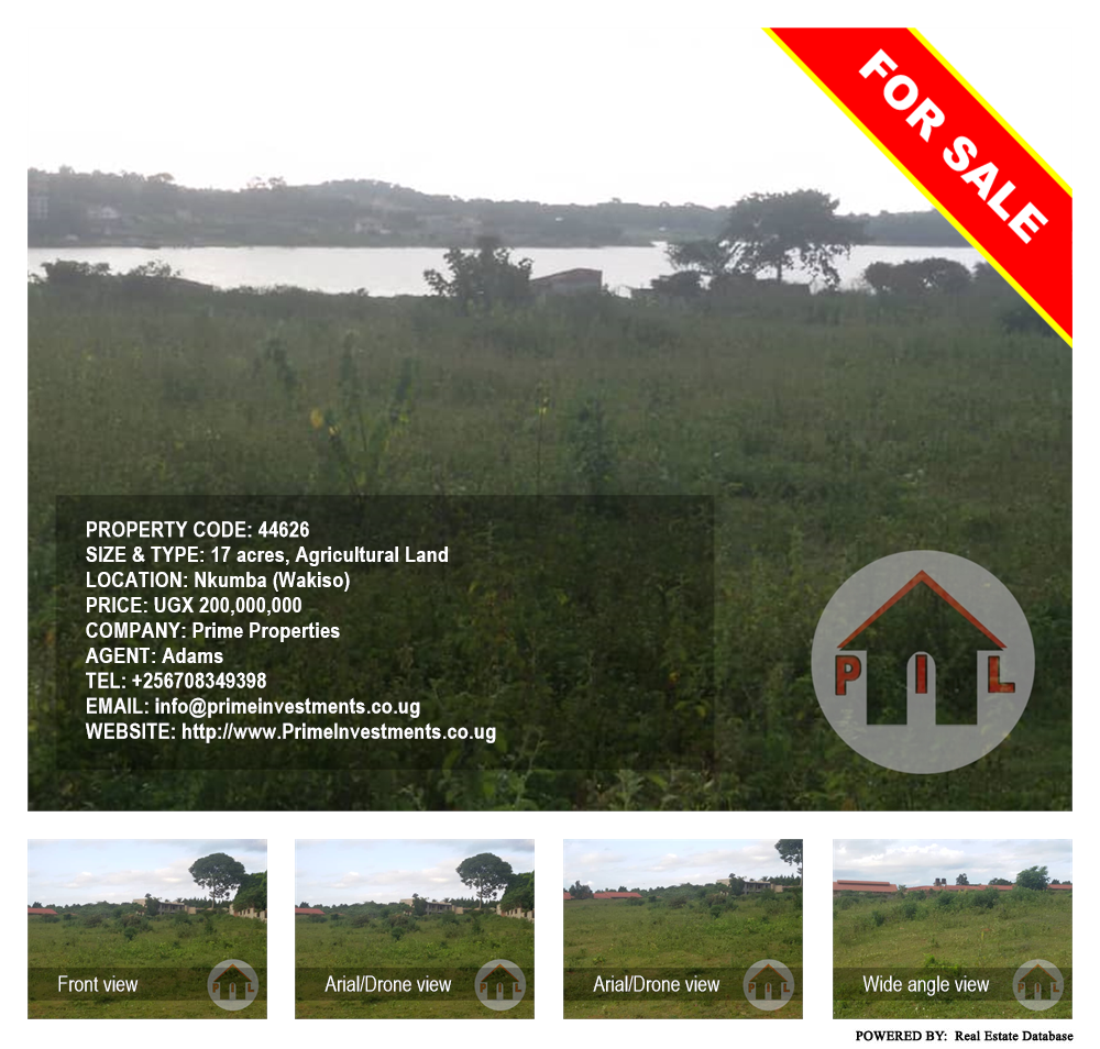 Agricultural Land  for sale in Nkumba Wakiso Uganda, code: 44626