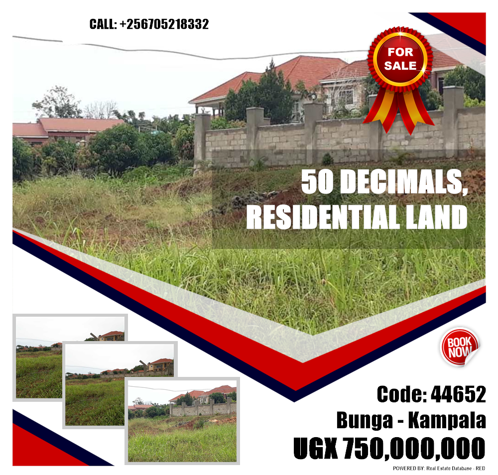 Residential Land  for sale in Bbunga Kampala Uganda, code: 44652