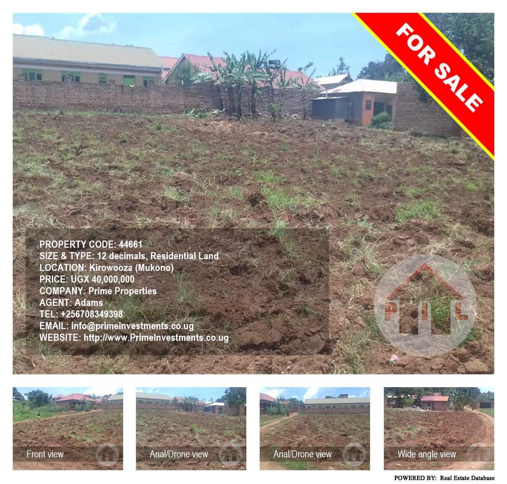 Residential Land  for sale in Kirowooza Mukono Uganda, code: 44661