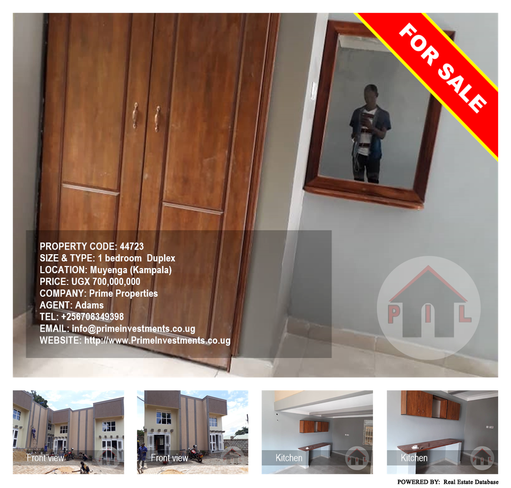 1 bedroom Duplex  for sale in Muyenga Kampala Uganda, code: 44723