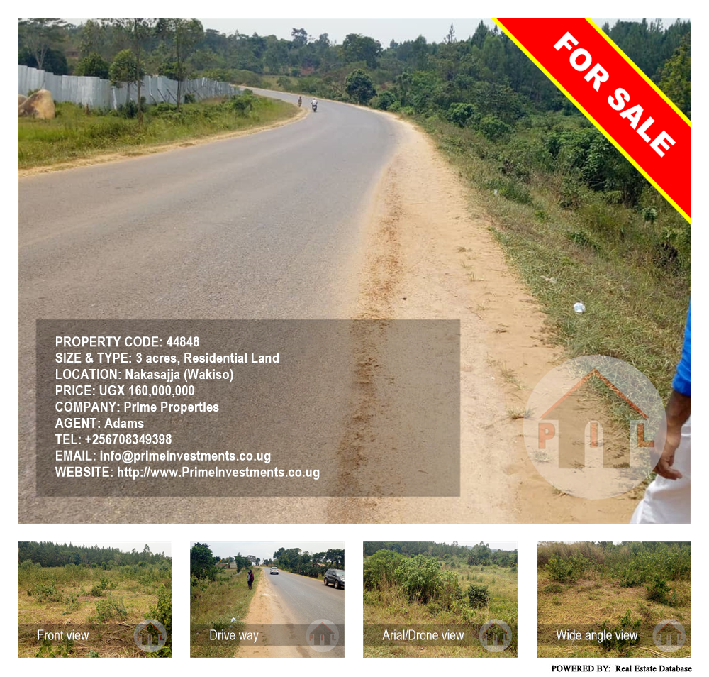 Residential Land  for sale in Nakassajja Wakiso Uganda, code: 44848