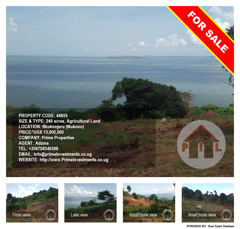 Agricultural Land  for sale in Nkokonjeru Mukono Uganda, code: 44855