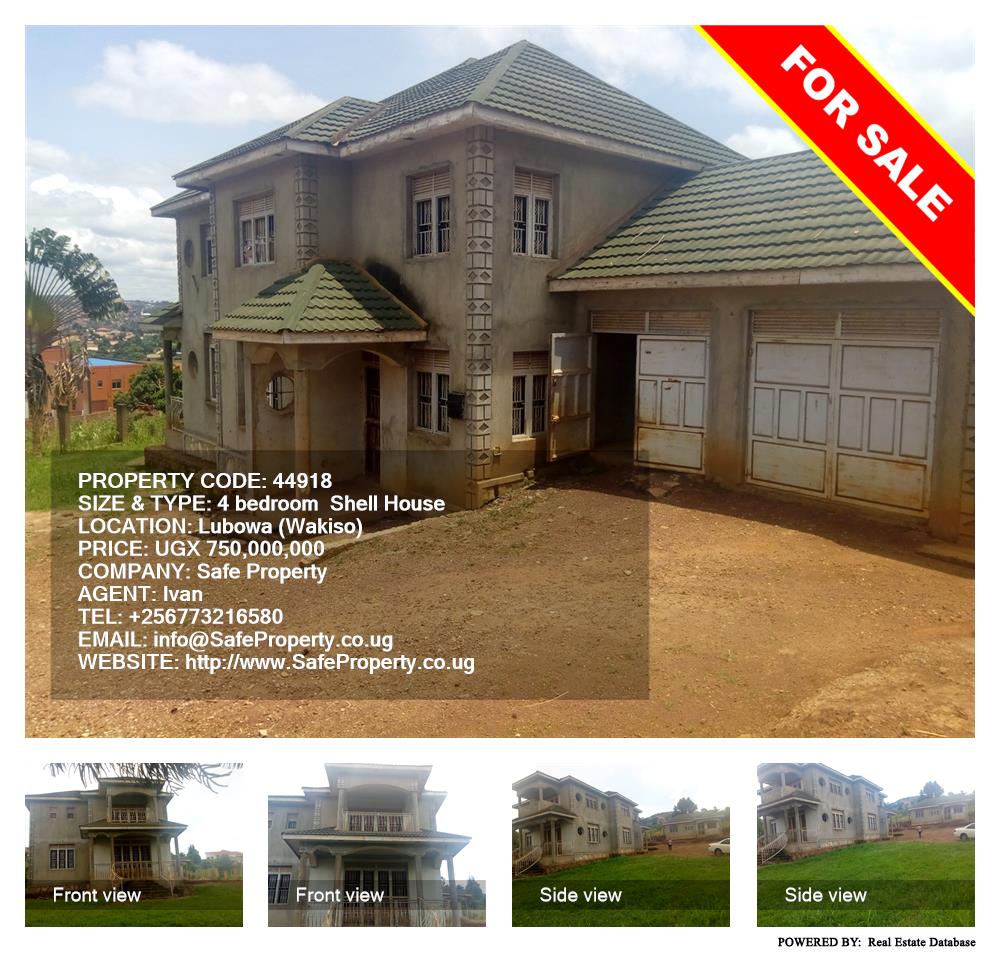 4 bedroom Shell House  for sale in Lubowa Wakiso Uganda, code: 44918