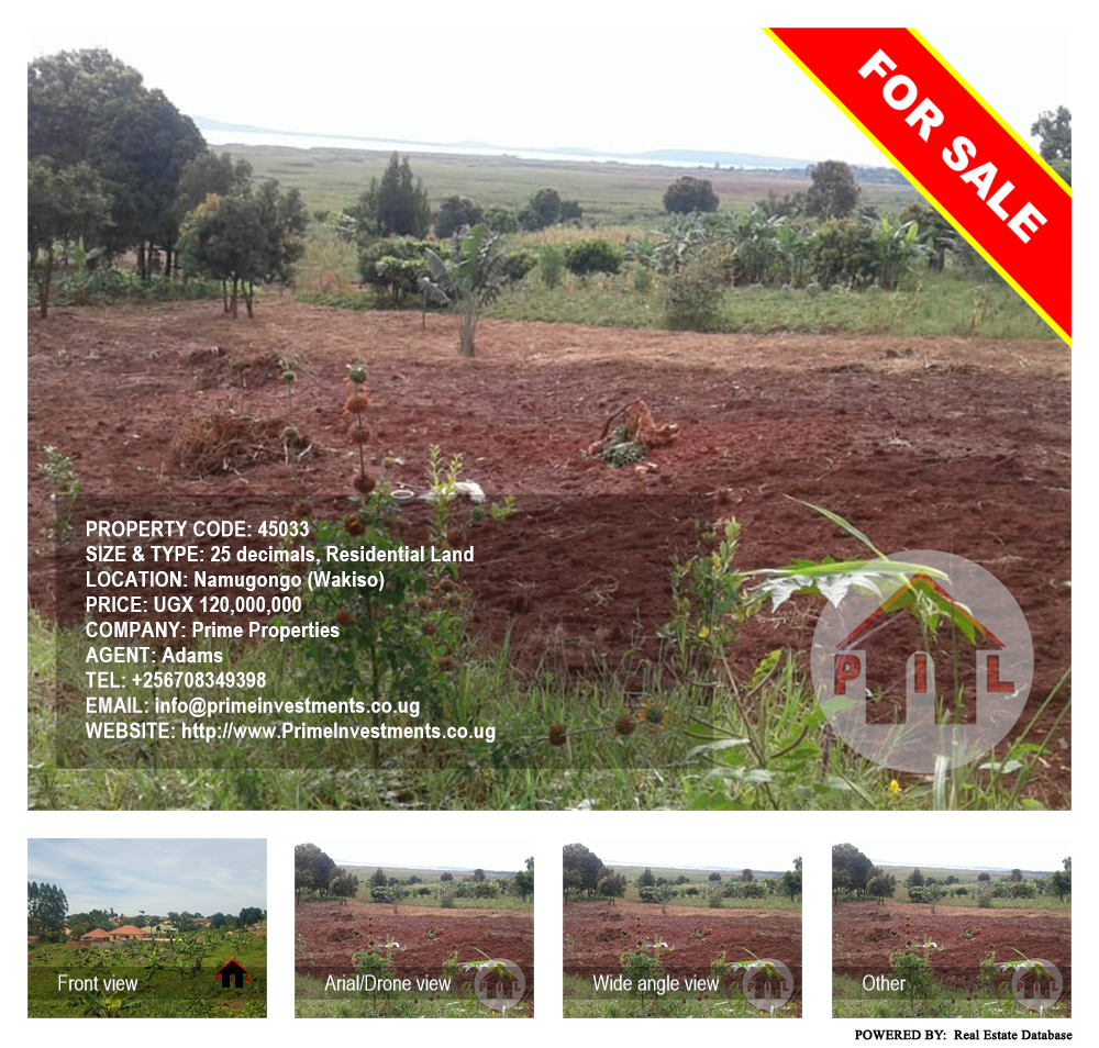 Residential Land  for sale in Namugongo Wakiso Uganda, code: 45033