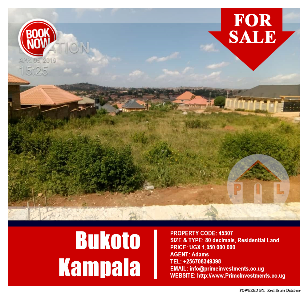 Residential Land  for sale in Bukoto Kampala Uganda, code: 45307
