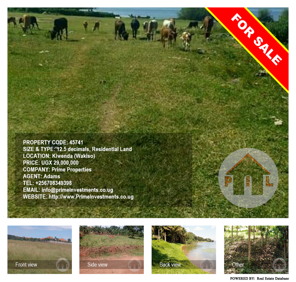 Residential Land  for sale in Kiwenda Wakiso Uganda, code: 45741