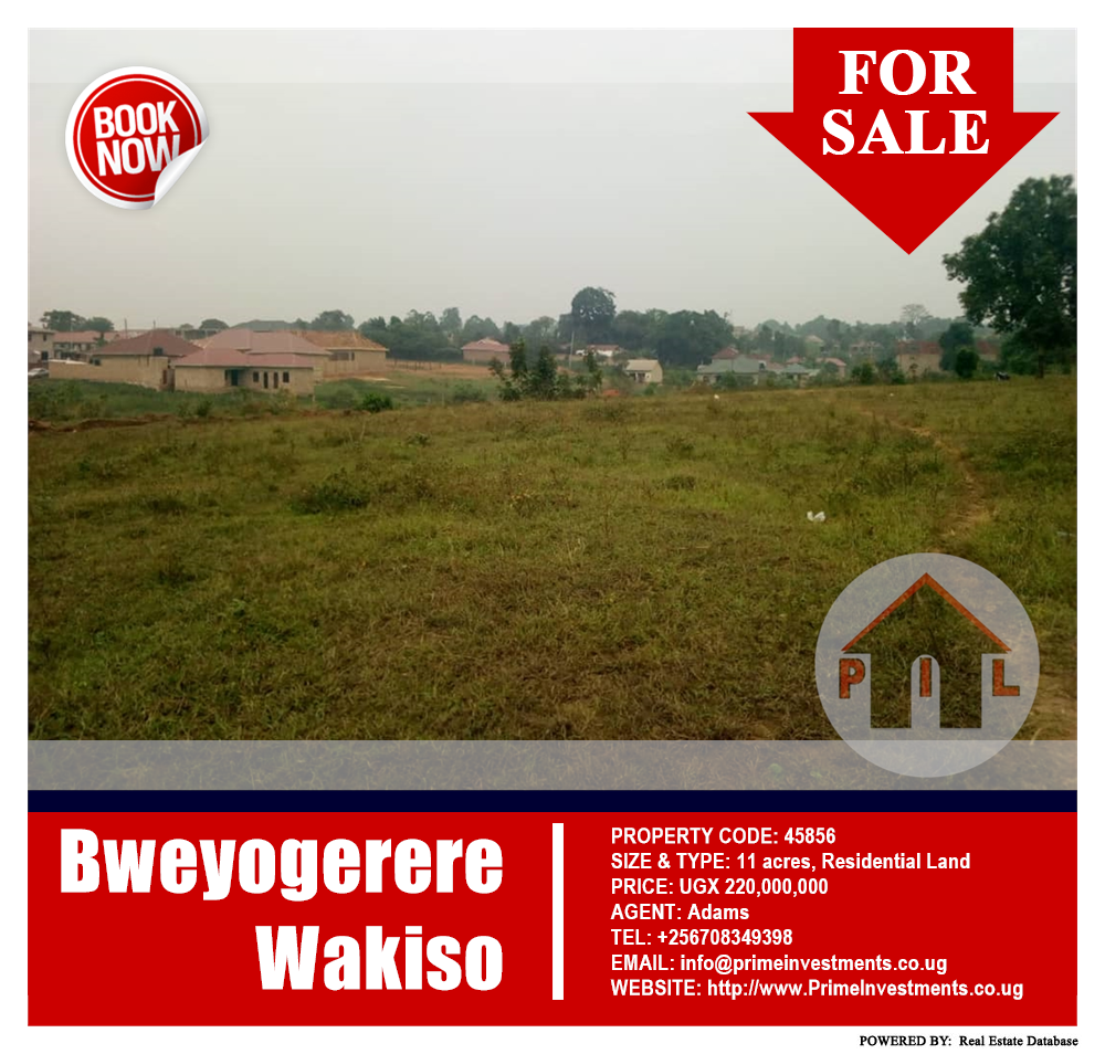 Residential Land  for sale in Bweyogerere Wakiso Uganda, code: 45856