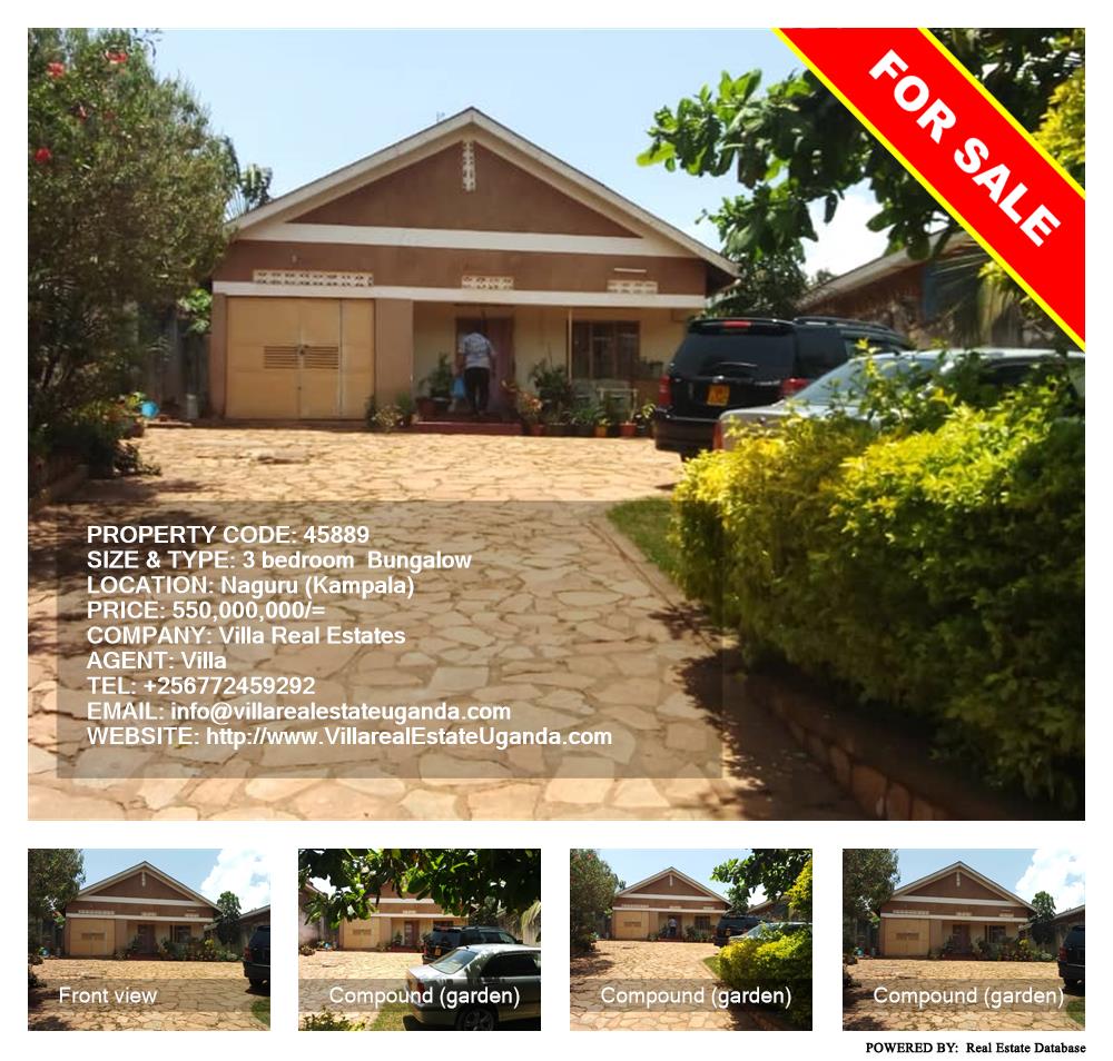 3 bedroom Bungalow  for sale in Naguru Kampala Uganda, code: 45889