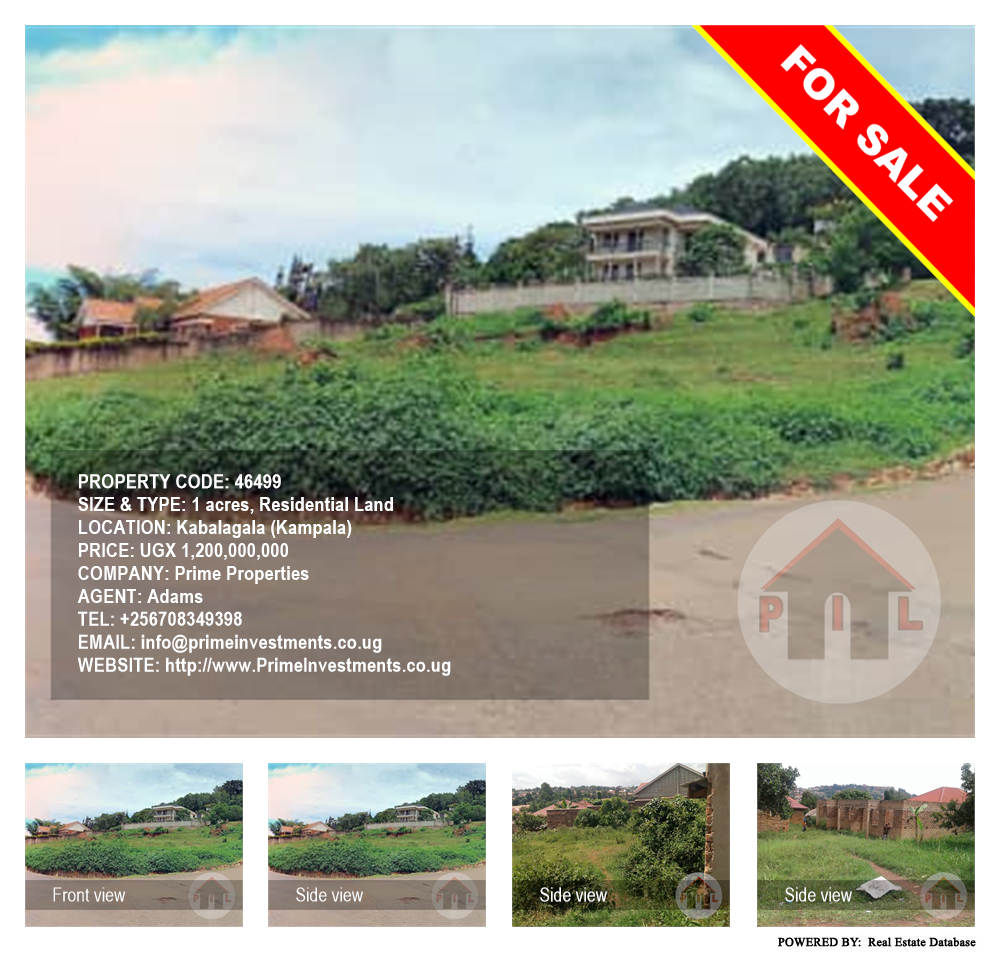 Residential Land  for sale in Kabalagala Kampala Uganda, code: 46499