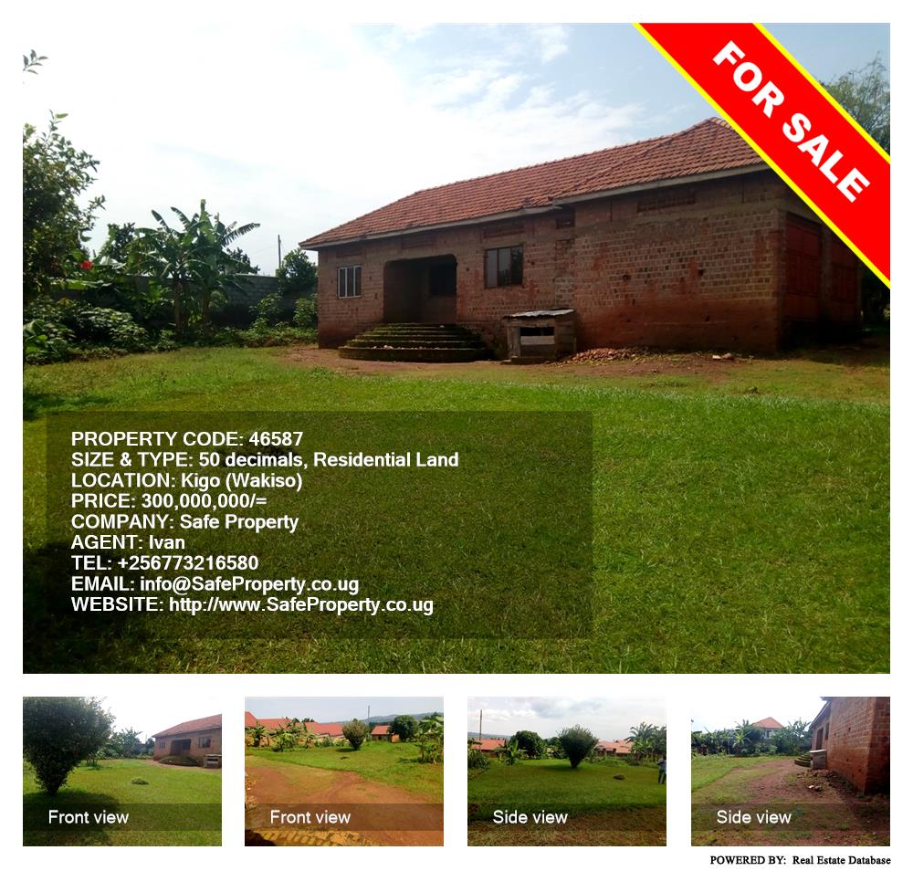 Residential Land  for sale in Kigo Wakiso Uganda, code: 46587