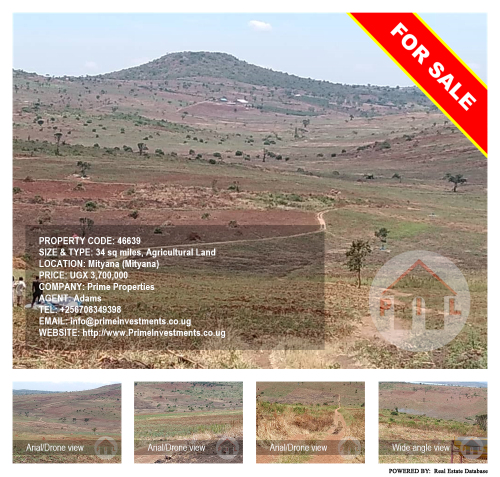 Agricultural Land  for sale in Mityana Mityana Uganda, code: 46639