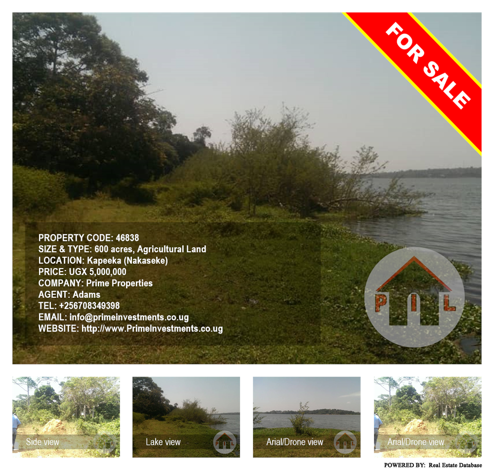 Agricultural Land  for sale in Kapeeka Nakaseke Uganda, code: 46838