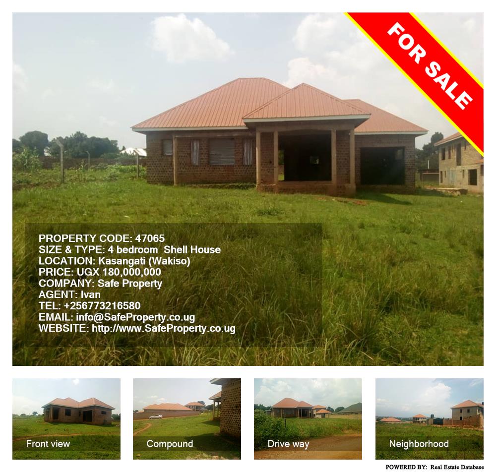 4 bedroom Shell House  for sale in Kasangati Wakiso Uganda, code: 47065