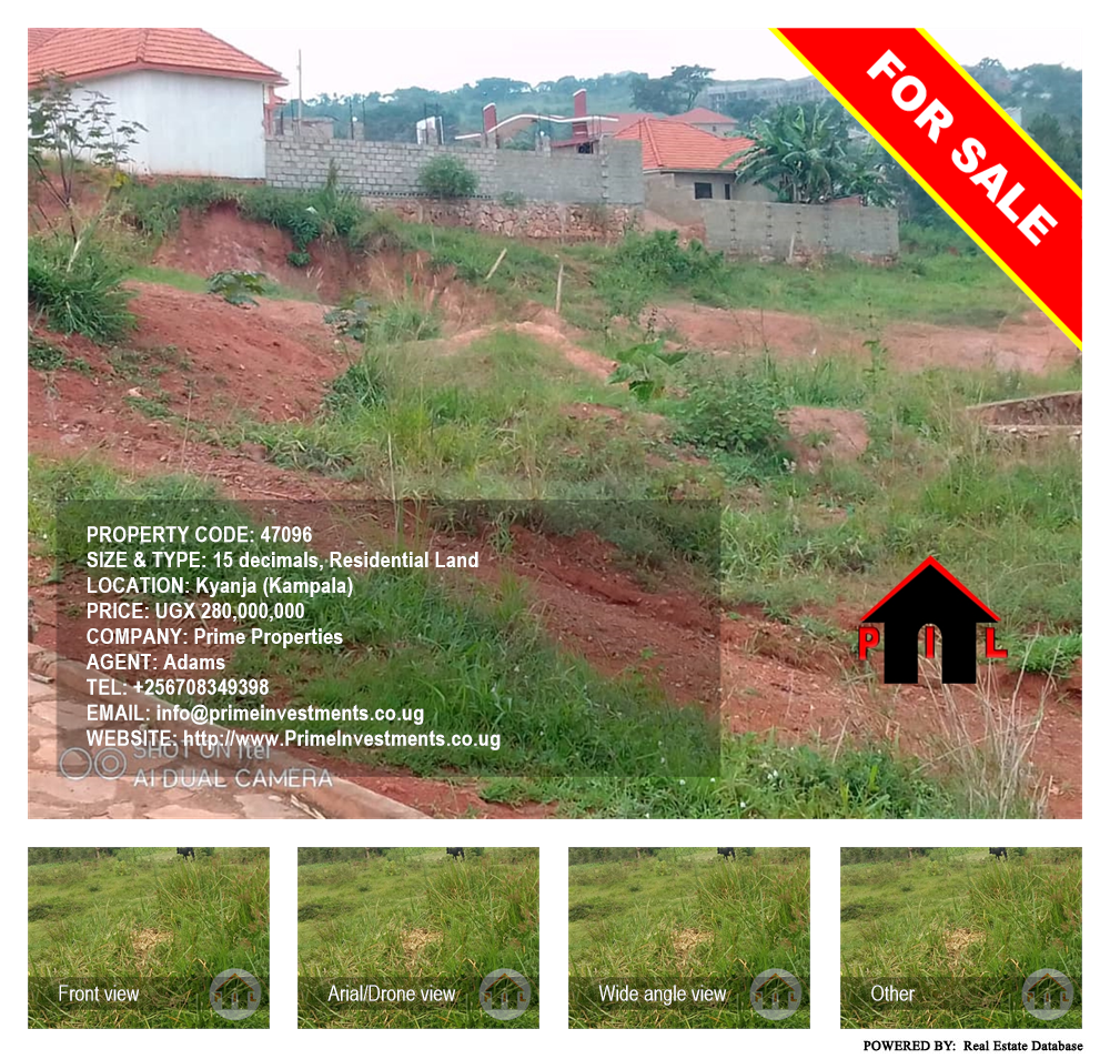 Residential Land  for sale in Kyanja Kampala Uganda, code: 47096