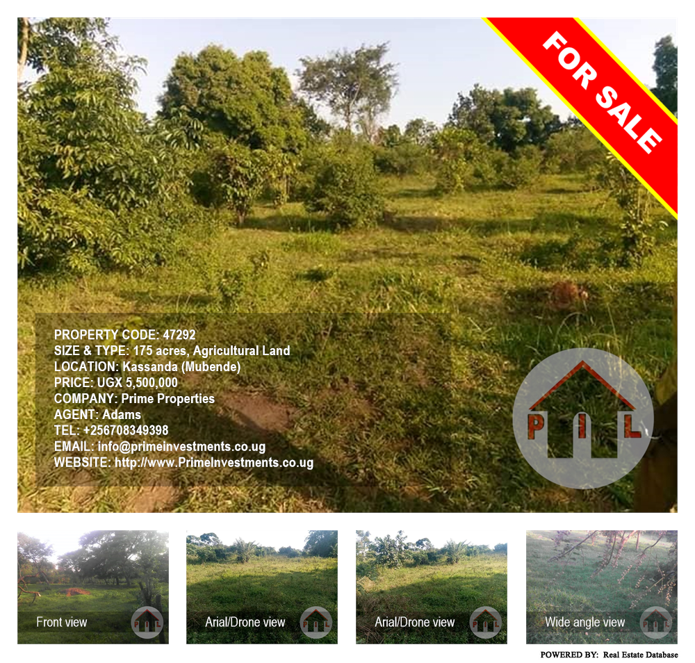 Agricultural Land  for sale in Kassanda Mubende Uganda, code: 47292