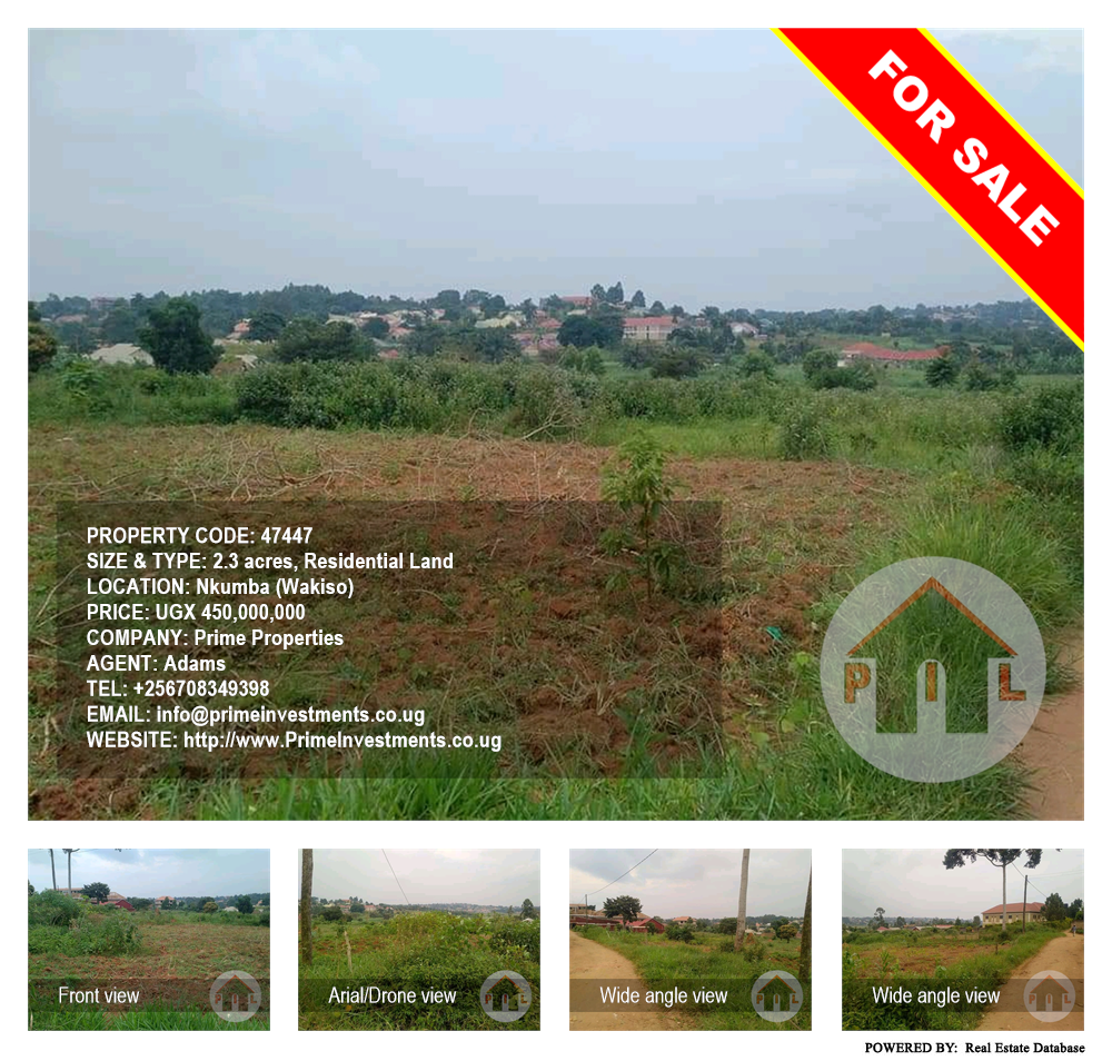 Residential Land  for sale in Nkumba Wakiso Uganda, code: 47447