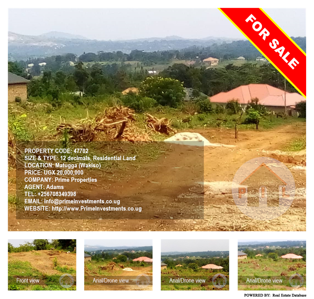 Residential Land  for sale in Matugga Wakiso Uganda, code: 47702