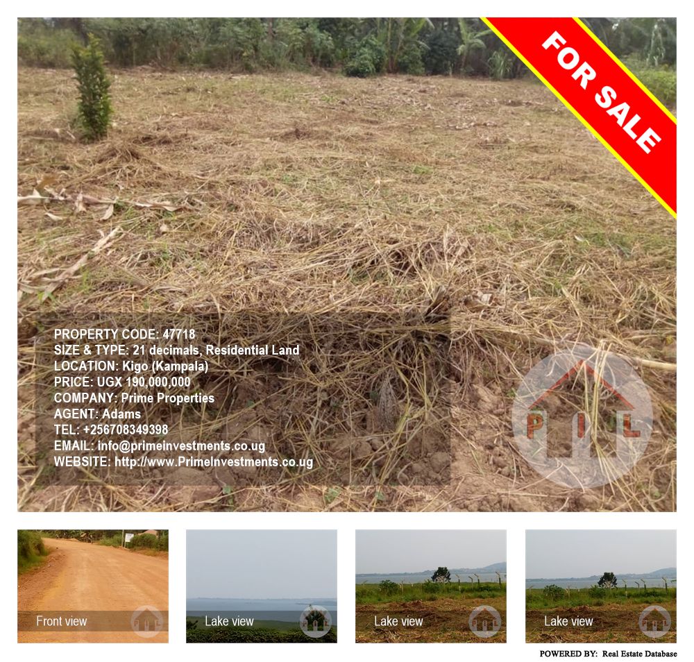 Residential Land  for sale in Kigo Kampala Uganda, code: 47718