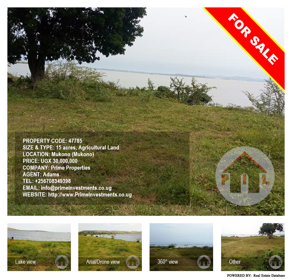 Agricultural Land  for sale in Mukono Mukono Uganda, code: 47785
