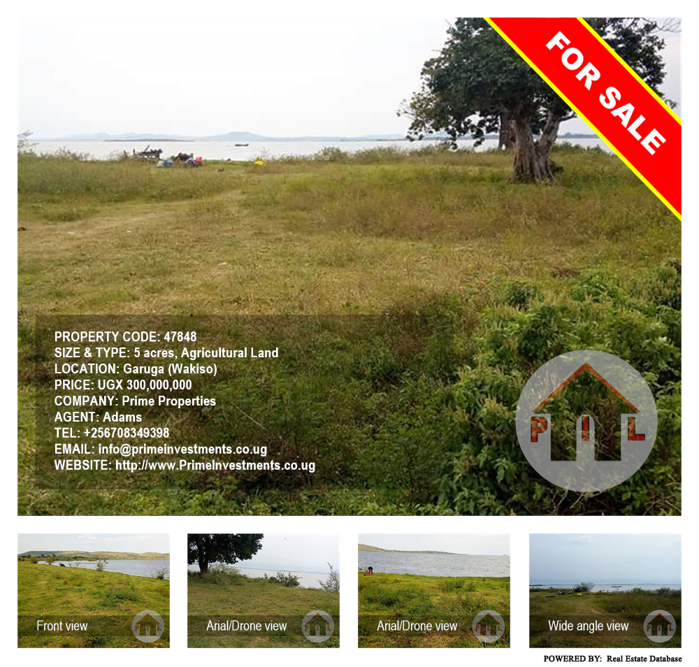 Agricultural Land  for sale in Garuga Wakiso Uganda, code: 47848