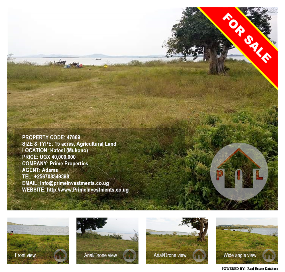 Agricultural Land  for sale in Katosi Mukono Uganda, code: 47869