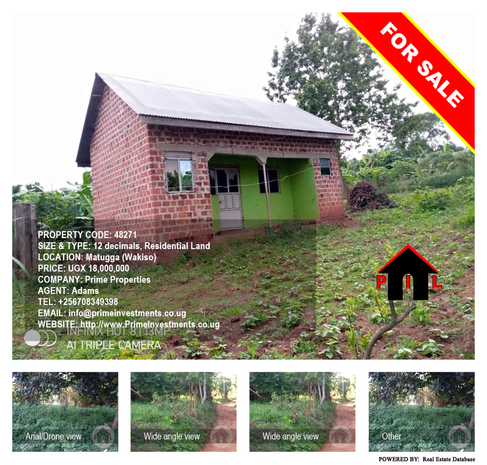 Residential Land  for sale in Matugga Wakiso Uganda, code: 48271