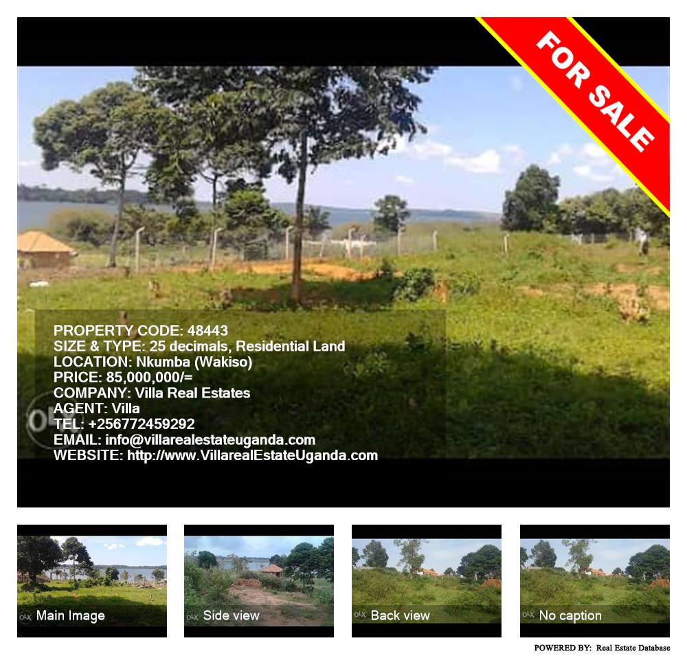 Residential Land  for sale in Nkumba Wakiso Uganda, code: 48443