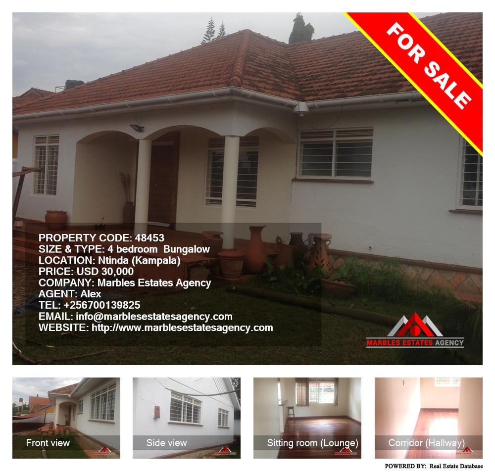 4 bedroom Bungalow  for sale in Ntinda Kampala Uganda, code: 48453