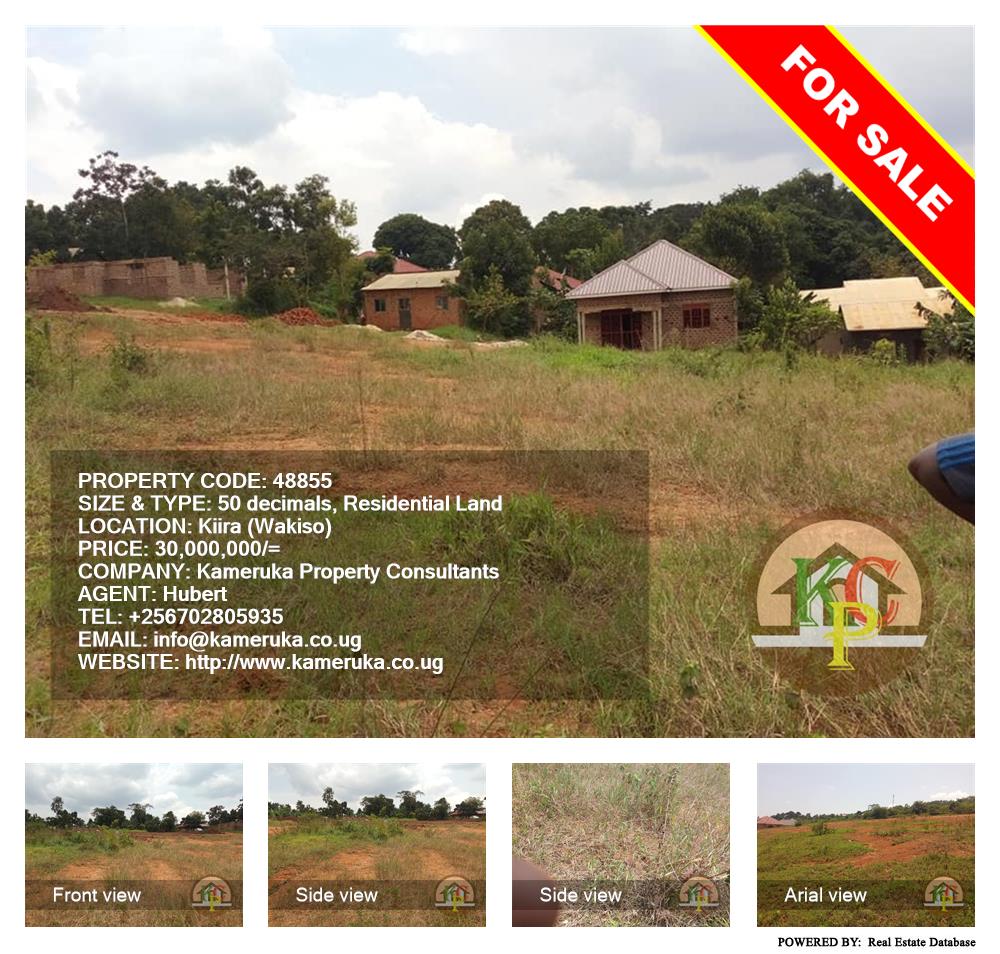 Residential Land  for sale in Kira Wakiso Uganda, code: 48855