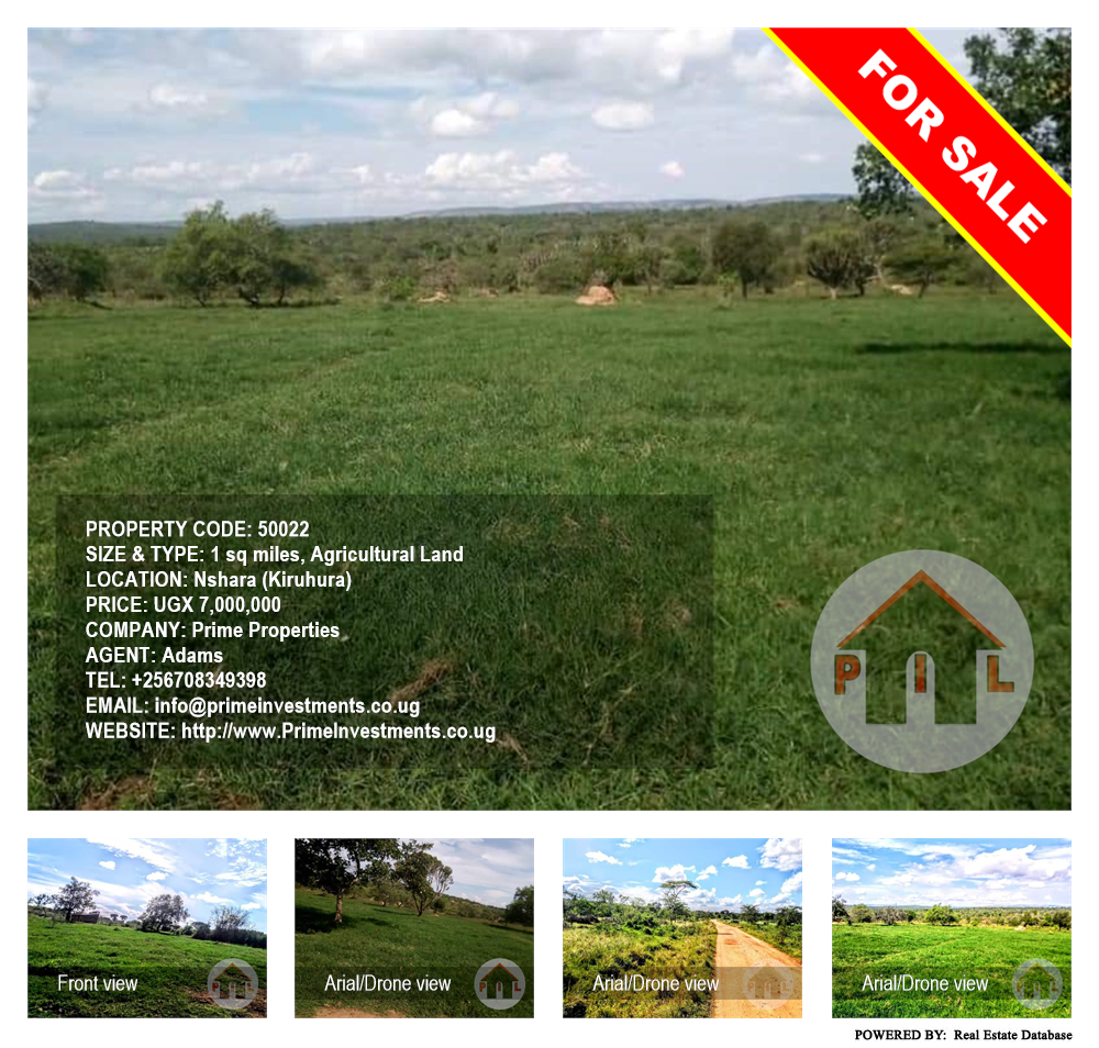 Agricultural Land  for sale in Nshara Kiruhura Uganda, code: 50022