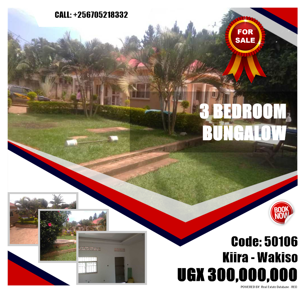 3 bedroom Bungalow  for sale in Kira Wakiso Uganda, code: 50106