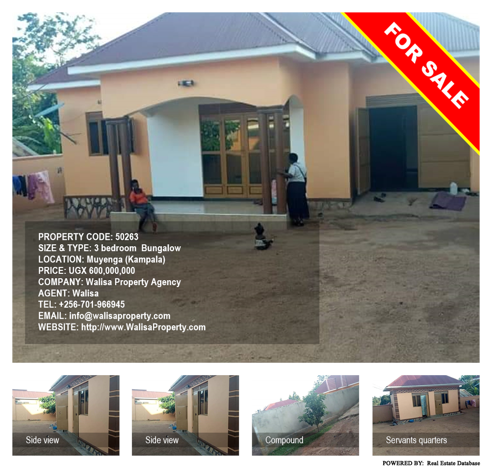 3 bedroom Bungalow  for sale in Muyenga Kampala Uganda, code: 50263