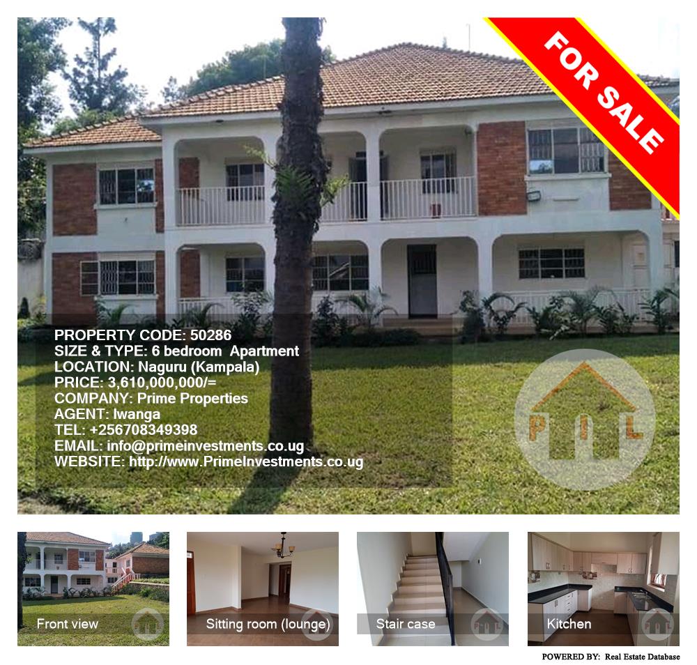 6 bedroom Apartment  for sale in Naguru Kampala Uganda, code: 50286