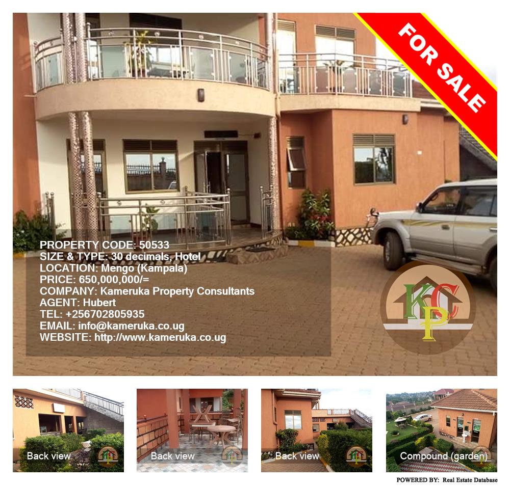 Hotel  for sale in Mengo Kampala Uganda, code: 50533