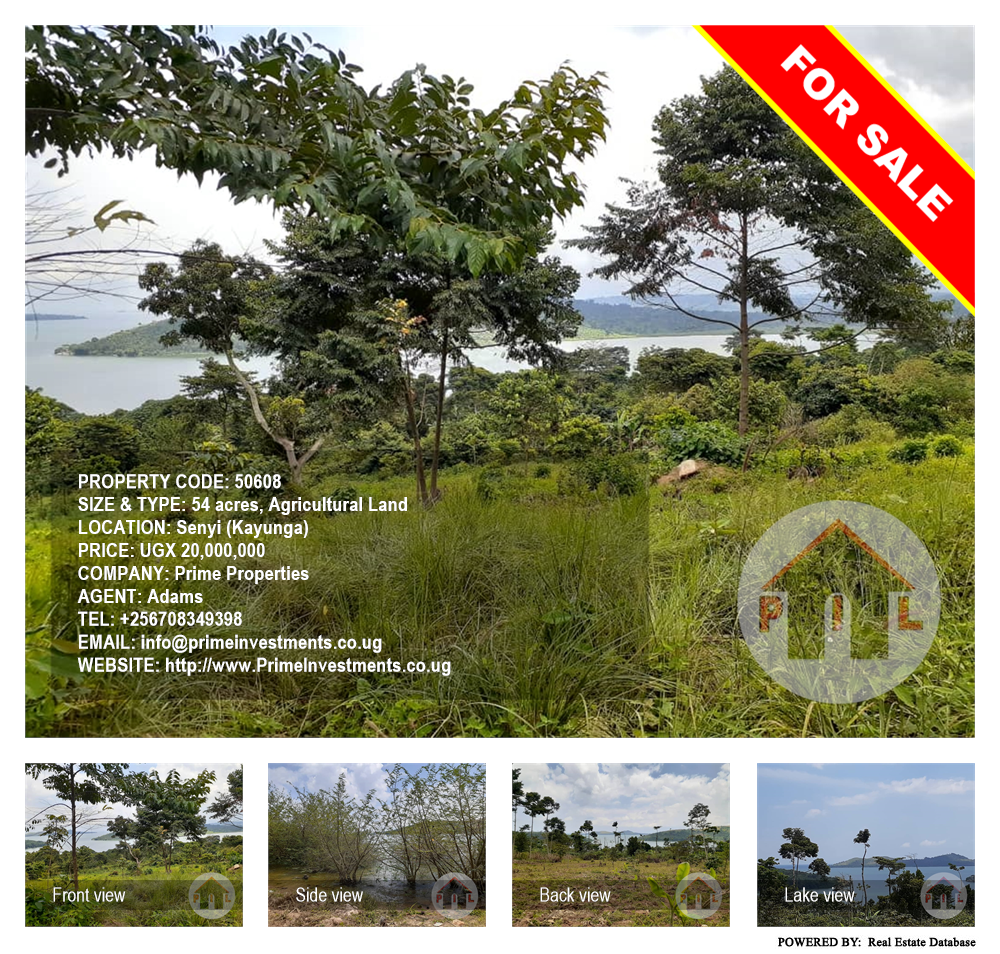 Agricultural Land  for sale in Senyi Kayunga Uganda, code: 50608